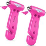 OUDEW Safety Hammer Cute, Multifunctional Car Escape Tool with Seat Belt Cutter & Window Breaker, Emergency Escape Hammer