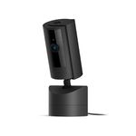 Introducing Ring Pan-Tilt Indoor Cam | See all around with 360° pan coverage, HD video, plus Two-Way Talk (2024 release) | Black