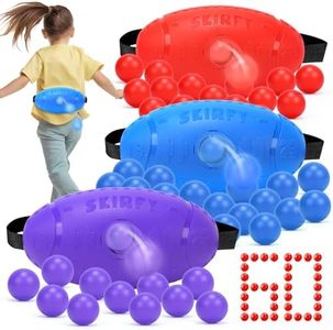 Skirfy 3 Pack Shaking Swing Balls Game Set for Kids Adults, Outdoors Indoors Birthday Games Toy with 60 Balls, Carnival Bachelorette Party Games for Boys and Girls, Halloween Games for Kid Age 4 5 6+