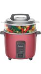 Panasonic SR-Y18FHS 1.8 Liters Automatic Rice Cooker, Red