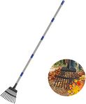 Leaf Rake for Leaves, 8" Wide Heavy