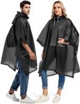 Borogo 2 Pack Rain Ponchos for Adul