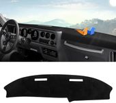 Autorder Dashboard Cover Mat for 1970-1979 1980 1981 Pontiac Firebird Accessories Dash Cover Upgrade Velvet Dash Mat Sunshade Glare UV Rays Protector