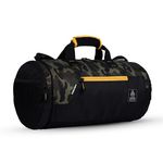 Gear Cross Training 9"/29L Large Water Resistant Duffle Bag | Travel Bag | Gym Bag for Men & Women (Khaki Camo)
