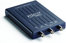 Pico Technology PicoScope 2204A-D2 Digital Oscilloscope 2 Channels 10 MHz, 8 kS, 2000wfms/s, Handheld Portable USB PC Lab Scope Waveform Generator, PS7 Software