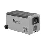 Alpicool T36 Dual Temperature Control 12 Volt Refrigerator 38 Quart Portable Car Fridge Freezer (-4°F~68°F) for Truck, RV, Boat, Camping and Travel