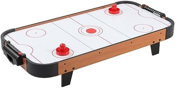 TALLO Sport 43 inch Table Top Air Hockey Table for Kids and Adults - 220V Motor Electric Fan- Includes 2 Strikcers and 2 Air Hockey Pucks - Powerful Air - Great for Playing on The Floor, Living Room