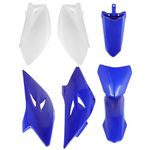 labwork Motorcycle Mudguard Fairing Covers Body Side Cover Kit Replacement for Yamaha TTR 50 TTR50 2006-2021