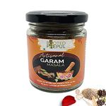 Rooted Peepul - Artisanal Organic Garam Masala Powder - Blend of 16 Pure Authentic Premium Spices - No Red Chilli, No Added Colours , No Artificial Flavours and No Preservatives - 75g