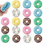 20 Pack Rainbow Donut Stress Balls 
