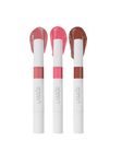 Peptide Glaze Lip Balm Combo Pack of 3 - Toffee Cake | 3-in-1 Formula for Glossy Shine, Healing, and Nourishment | Pillowy-Soft Lips | Nourishes Dry Skin | Real Reviews, Juicy Results!