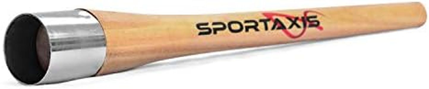 SPORTAXIS - Wooden Cricket Grip Cone Natural Varnish- Standard Size (Pack of 1)