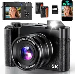 5K Digital Camera, 64MP Cameras for