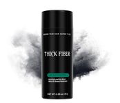 Thick Fiber - Hair Building Fibers (Black) 25gm - Hair Fibers For Thin & Fine Hair -Hair Thickening Fibers for Men & Women