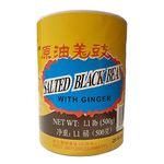 Yang Jiang Preserved Black Beans With Ginger, 500 g (Pack of 1)