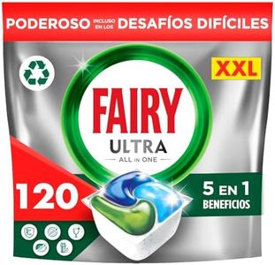 Fairy Platinum Normal, Cápsulas De Lavavajillas Todo En Uno, 120 Cápsulas