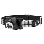 Ledlenser SEO7R - Rechargeable LED Head Torch, Super Bright 220 Lumens Headlamp, Dual Power AAA Battery Option, Camping Headlight, Running Torch, Hiking Equipment, Up to 20 Hours Run Time - Black