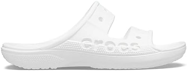 crocs unisex-adult Baya Sandal White Sandal - 7 UK Men/ 8 UK Women (M8W10) (207627-100)