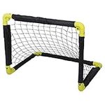 URBN-TOYS Folding Portable Kids Childrens Soccer Football Goals Post Net, Indoor Outdoor Garden Training Toy, Available in 2 Sizes (1, Small (50 x 44 x 44 cm))