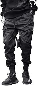 Aelfric Eden Mens Jogger Pants Japanese Cargo Sweatpants Tactical Pant Multi-Pockets Techwear Hip Hop Streetwear