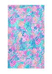 Lilly Pulitzer Oversized Pool/Beach Towel, 40 x 70, Large Terry Cloth Towel for Adults, Splendor in The Sand