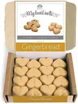 Gingerbread Wax Melts: 16 pcs Heart Shaped Gingerbread Candle Melts | Part of The Christmas Scented Wax Melts Collection, Candle Alternative