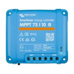 Victron Energy SmartSolar MPPT Solar Charge Controller (Bluetooth) - MPPT Charge Controller for Solar Panels - 75V 10 amp 12/24-Volt