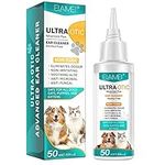 Ear Care for Dogs,Ear Cleaner for Dogs provides relief for yeast infection, itching and odours-first aid antiseptic ear drops for dogs is an antibacterial dog ear cleaner for puppy,cats and dogs 50ml