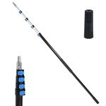 REDCAMP 7-24 ft Telescopic Extension Pole, Lightweight and Sturdy, Multi-Purpose Telescoping Pole for Paint Roller、Window Cleaning 、Gutter and Roof Cleaning （Pole Only）