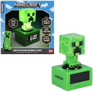 Minecraft Creeper Digital Alarm Clock