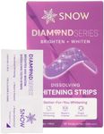 DiamondSeries Dissolving Teeth Whitening Strips with Instant Brightening 42