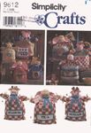 Simplicity Crafts Pattern 9612 (Feed Sack Dolls)