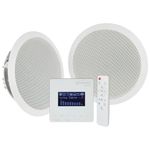 Adastra WA-215 | In-Wall Digital Bluetooth Ceiling Stereo Audio System | 30Watts, White