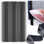 SHOPONIL Hem Tape for Pants, Jeans, Saree 5MTR*25MM, Iron-on Instant Hem Tape, Permanent No Sew Hemming Tape, Washable Hem Adhesive Tape, Black Iron on Pants Shortening Tape, Hem Fabric Tape