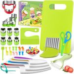 UPDOKIT Toddler Knife Set, 28 PCS K