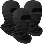 Balaclava Ski Mask 3 Pieces Full Face Cover for Men and Women Sun Protection Breathable shiesty mask for Skiing