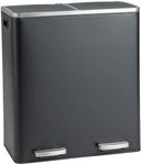 COSTWAY 60L Double Rubbish Bin, 2 x
