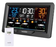 Youshiko WIFI Weather Station (Official 2024 UK Version), 5 days weather forcaset, Wireless Outdoor Temperature Thermometer, Humidity, UV