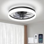 Mcestna Flush Mount Black Ceiling F