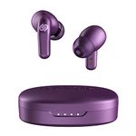 Urbanista Seoul Wireless Earphones | Wireless Earbuds with Microphone | 70ms Low Latency Gaming Earbuds | Dual-Mode Bluetooth Earphones | Fast Charge USB-C Earphones | 32 Hrs Playtime | Vivid Purple