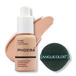 Aquapurity Phoera® Full Coverage Foundation Soft Matte Oil Control Concealer 30ml Flawless Cream Smooth Long Lasting (103 WARM PEACH)