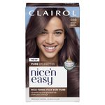 Clairol Nice n’ Easy Pure Brunettes Hair Colour | Pure and Rich Brown Tones | Smooth, Natural Hair Colour | With Pre-Colour Serum | 100% Grey Coverage | 5BB Medium Blush Brown| Permanent Hair Dye