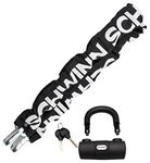 Schwinn SW80428 4 x 12mm Lock Bike, 4 Foot/12mm Chain