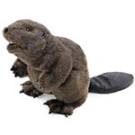 Folkmanis Puppets Beaver Hand Puppet, Brown