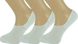 Mysocks® Secret Sock 3 Pairs White 6-9