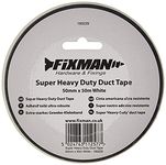 Fixman 190229 Super Heavy Duty Duct Tape 50 mm x 50m White