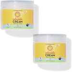 California Baby Calendula Cream | Ultra-Soothing Baby Face Cream | 100% Plant-Based | Organic Calendula + Aloe Vera | Lavender Scent | Baby Lotion For Sensitive Skin | 2 oz (Pack of 2)