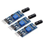 uxcell Angle Sensor Module SW-520D Ball Switch Tilt Sensor Module for Arduino 3pcs