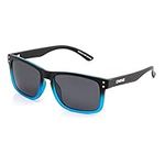 Carve Designs Unisex's Sunglasses Goblin Matte Black/Blue, Multi, One Size