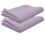 ANGAAKAR CLOTHINGS Waterproof Baby Bed Protector Dry Sheet and Mattress for Newborn Babies Pack of 2 (2, Light Purple, Medium (70 cm X 100 cm))